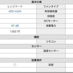 最終価格　新品開封　レンジフード リンナイ　OGR-REC-AP602LSV　