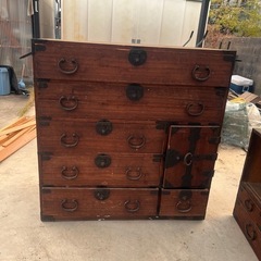 昭和レトロ　和箪笥　和ダンスの画像