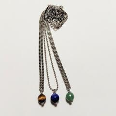 パワーストーンネックレス 3点セットの画像