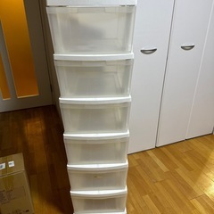 無料でお譲りします！６段収納ケース