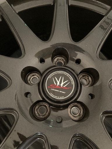 スタッドレス　4本　ホイール付き　215 45 17インチ