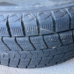 ダンロップスタッドレスタイヤ　215/70/R16 ホイ-ル付きの画像