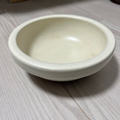【大幅値下げ】石焼きビビンバ鍋（中古）  鍋　ホワイト　料理　の画像