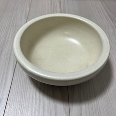 【大幅値下げ】石焼きビビンバ鍋（中古）  鍋　ホワイト　料理　の画像
