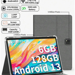 [新品] Androidタブレット 6GB RAM+128GB ...