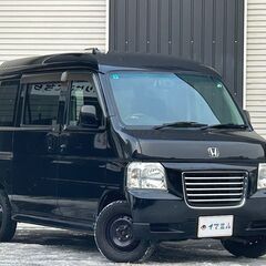 【コミコミ価格】バモスホビオ　L　AT　4WD　純正ナビ　地デジ...
