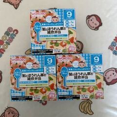 アサヒグループ食品 和光堂 栄養マルシェ 鮭とほうれん草の雑炊弁...