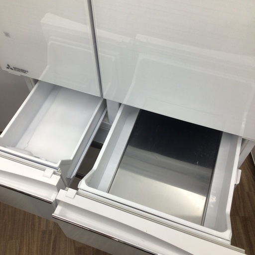 冷蔵庫 三菱 MR-WX60E-W 2019年製 600L