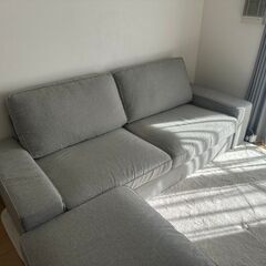 IKEA KIVIK シーヴィク / ソファ 3人掛け オットマン付
