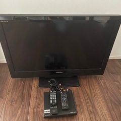 液晶テレビとDVDプレーヤー⭐︎引き取り限定 