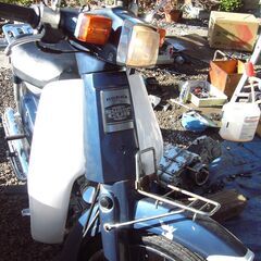 スーパーカブ値引きしました、　110ｃｃ　セル　キック式の画像