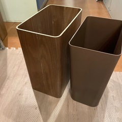 ニトリ ダストボックス Mウォールナットの画像