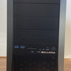 高性能ゲーミングPC Galleria XV 8700k RTX2060 SSD1 TB 高性能ゲーミングPC Galleria XV 8700k RTX2060 SSD1 TB