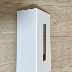 ペーパータオルホルダー　キッチンペーパーホルダー　白の画像