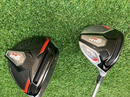 TaylorMade M6 1W&5Wセット　シャフト&ヘッドカバー付