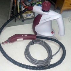 IRIS OHYAMA  アイリスオーヤマ　キッチンクリーナー　STM-304KC  2022年製　掃除　スチームクリーナー　稼働確認済　中古　④の画像