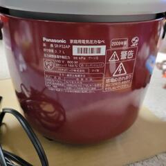 Panasonic　家庭用電気圧力なべの画像
