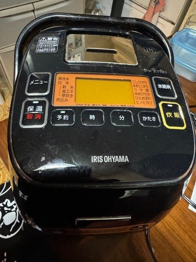 アイリスオーヤマ 炊飯器 3合炊き
