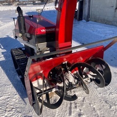 中型除雪機　ヤナセ17馬力ディーゼル　の画像