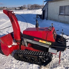 中型除雪機　ヤナセ17馬力ディーゼル　の画像