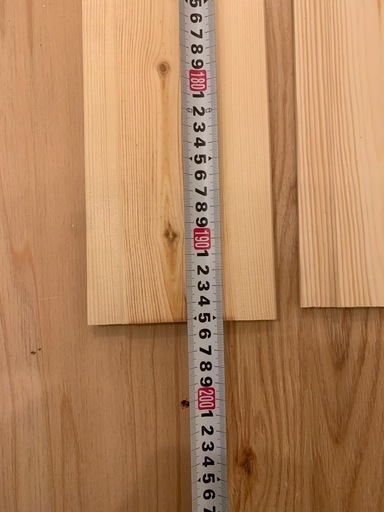 新品　レッドパイン羽目板　目透し加工　約7坪分