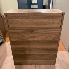 ニトリ　ケーブルラック ヴィト(ミドルブラウン)の画像