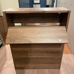 ニトリ　ケーブルラック ヴィト(ミドルブラウン)の画像