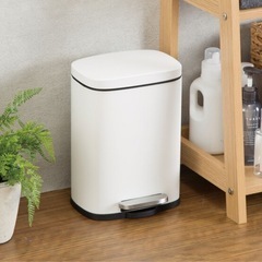 【ニトリ　ペダルペール バゲット WH(5L)】クリーニング済み（在庫2点あります）【12212】の画像