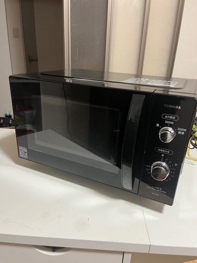 受付終了　予定者確定　 説明文読んでください　TOSHIBA　電子レンジ