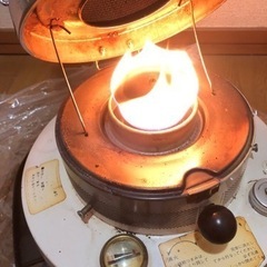 ヴィンテージ レトロ ミニストーブの画像