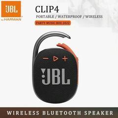 [新品] JBL CLIP 4 ワイヤレススピーカー (ORANGE BLACK)の画像