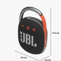 [新品] JBL CLIP 4 ワイヤレススピーカー (ORANGE BLACK)の画像