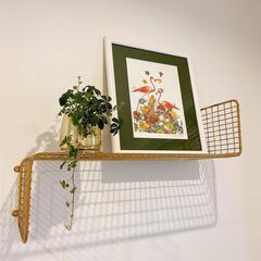 IKEA スヴェンスフルト（ゴールド） ウォールラック1個