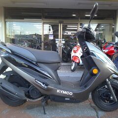 NO.5258 ＫＹＭＣＯ　ＧＰ１２５ｉ　４サイクルエンジン　フューエルインジェクション車　ＵＳＢ電源付き　ブラックの画像