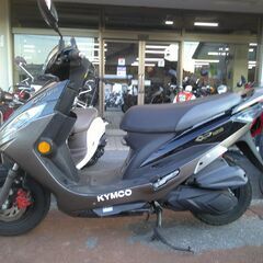 NO.5258 ＫＹＭＣＯ　ＧＰ１２５ｉ　４サイクルエンジン　フューエルインジェクション車　ＵＳＢ電源付き　ブラックの画像