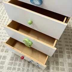 【お持ち帰り限定値引き】スヌーピー チェスト レトロ キャラクター 収納 6段の画像