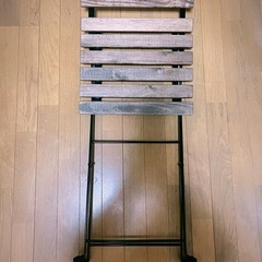 木のいす