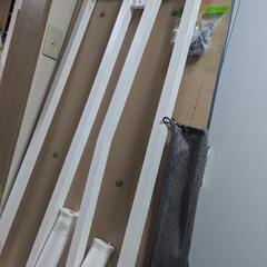 ikea L字ワークデスク BEKANT ブルーの画像
