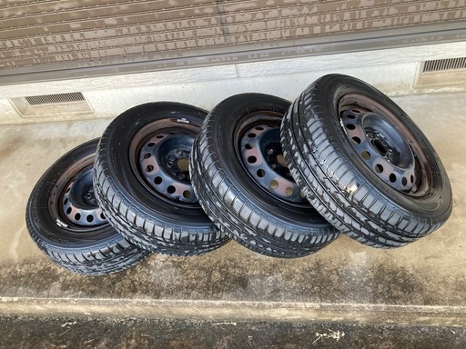 トヨタ 純正 15インチ スチールホイール⭐︎トーヨートランパスmpz 195/65R15 4本セット⭐︎