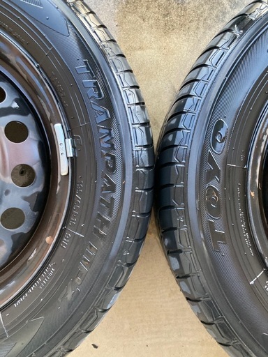 トヨタ 純正 15インチ スチールホイール⭐︎トーヨートランパスmpz 195/65R15 4本セット⭐︎