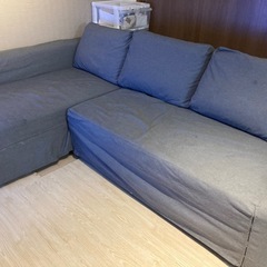 【決まりました】IKEA ソファ　フリーヘーテン　カバー付きの画像