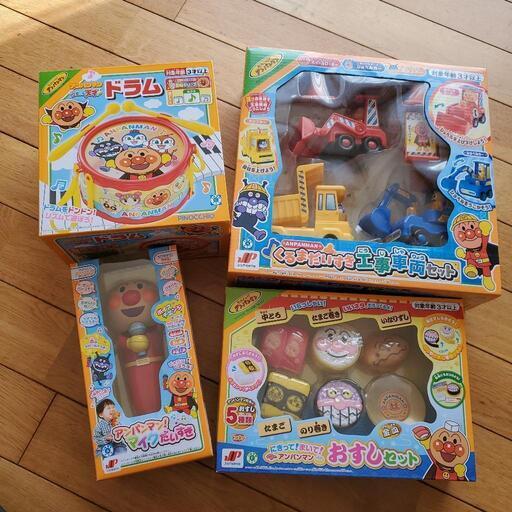 新品 アンパンマン おもちゃ 4点セット