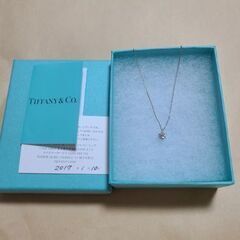 未使用　ティファニー TIFFANY&CO. ダイヤモンド ネッ...