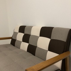 大人可愛いモカソファ🛋️の画像