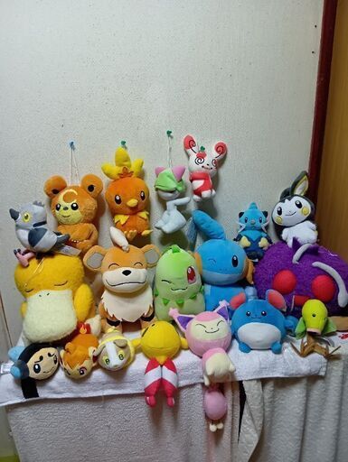 ポケモンキャラクターぬいぐるみなど26点セット（2点追加）