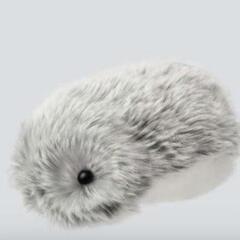 新品　シルバー　AIロボットモフリン
