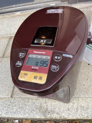 電気ポット、清掃済み箱付き美品、まだまだ使えます
