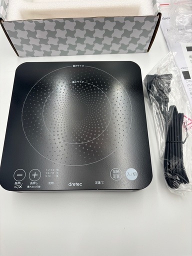 dretec IHクッキングヒーター　Piccolino 未使用品