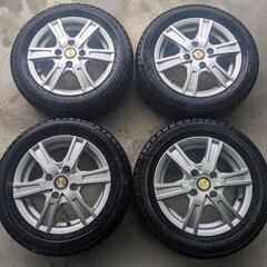 スタッドレスタイヤ155/65R13 4本　ホイル付　