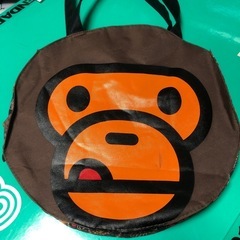 無料　中古　未使用　MOOK本　付録　BABY MILO  丸型トートバッグの画像